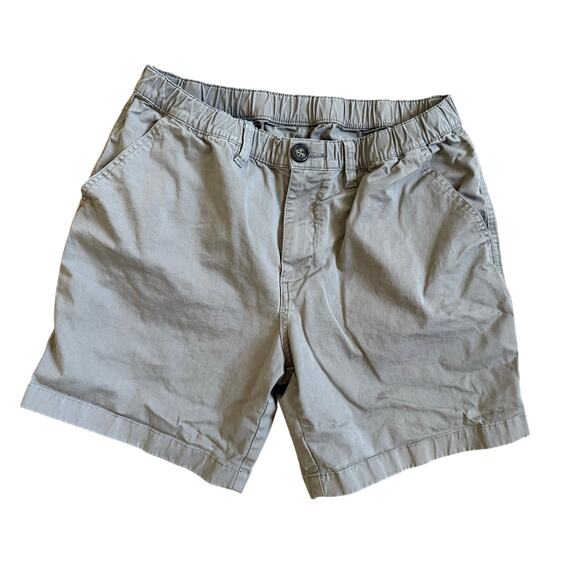 Chubbies Regular Fit Gray Chino Shorts 7" Inseam Size Large - Picture 1 of 5